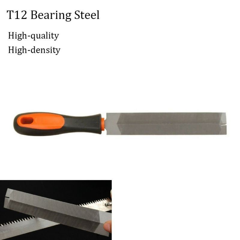 T12 Kikir Gergaji Pemangkas Alat Kikir Pangkas 6 Inch Stab Saw File Woodworking Hand Tools