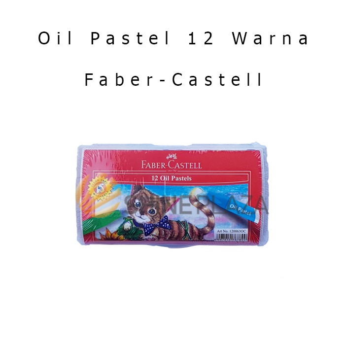 

Crayon Faber Castell 12 Warna - Oil Pastels Faber-Castell 12 Color