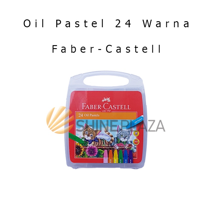 

Crayon Faber Castell 24 Warna - Oil Pastels Faber-Castell 24 Color
