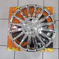 (TERBARU) Cover Velg Ring 14inch Universal Chrome