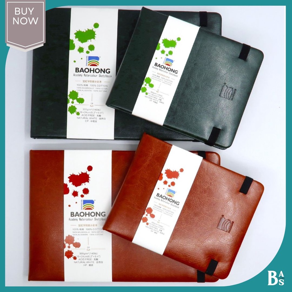 

Baohong Academy Sketchbook 300gsm (HP / CP)