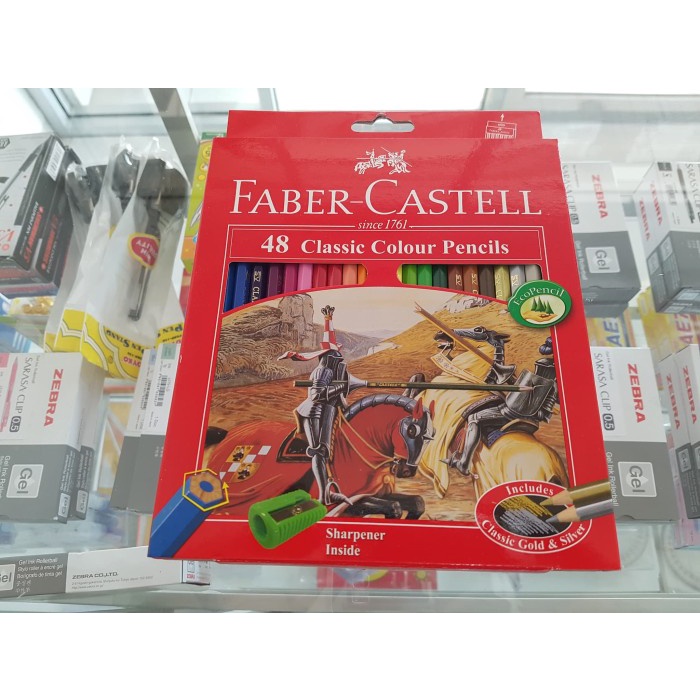 

Terlaris Pensil Warna Faber-Castell / 48 Warna / Classic Colour Pencil / 115858