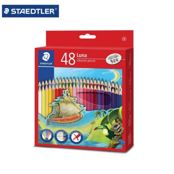 

Terlaris Staedtler Luna Colored Pencil Set 48 C48 10Th
