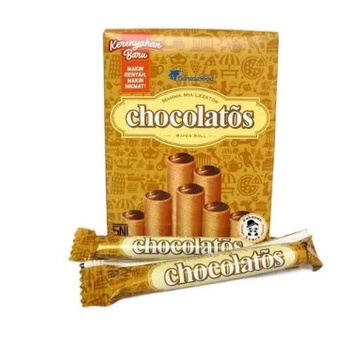 

Gery Chocolatos Wafer Roll Kecil 1pak 24x8.5gram - coklat gery nikmat termurah diskon enak