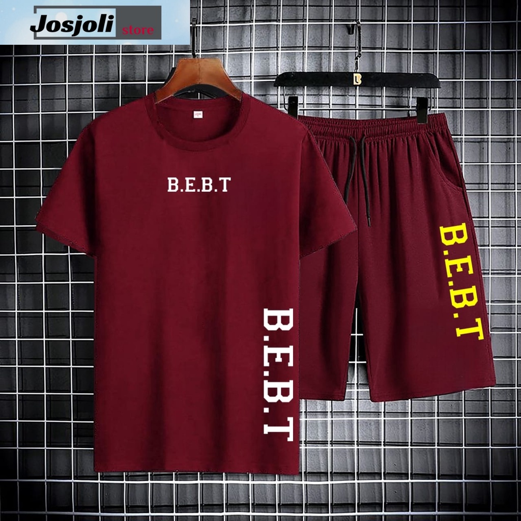 JOSJOLI_STORE/Stelan Bebt/Satu Stel Atasan dan Bawahan Pria Dewasa/L XL XXL