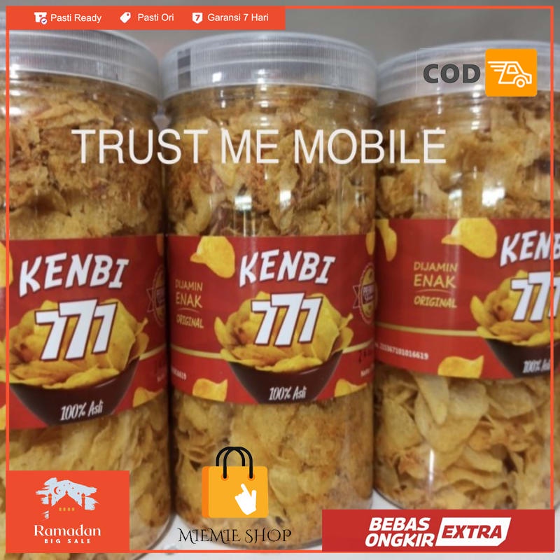 

Kenbi 777 Keripik Kentang Ebi