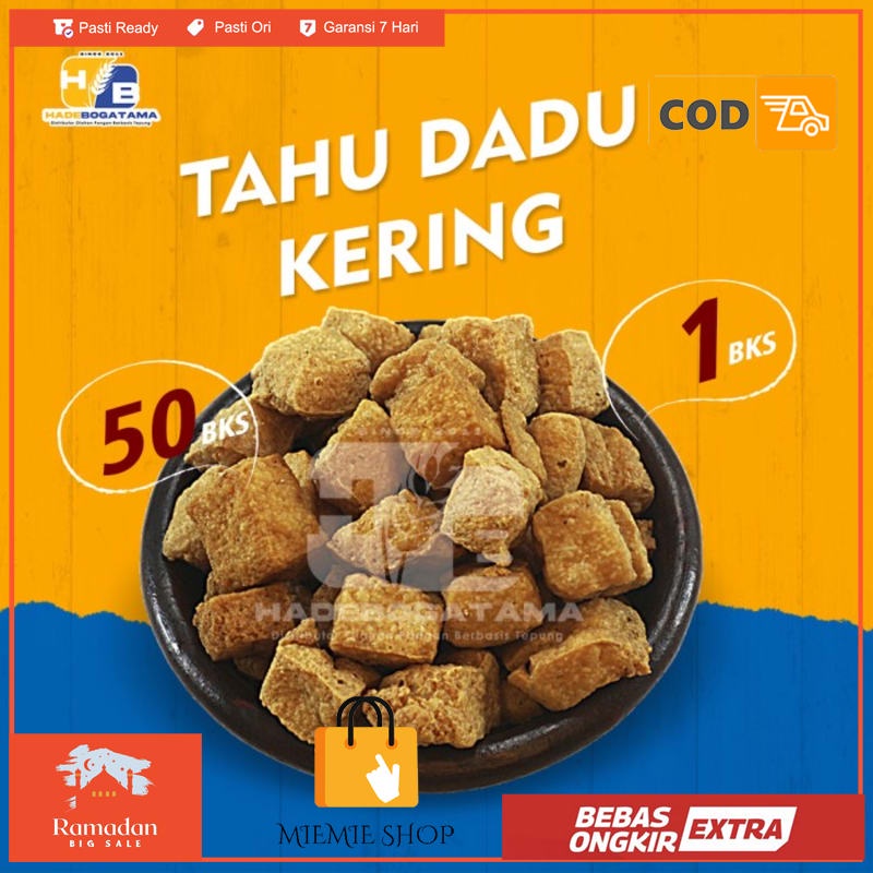 

Tahu Dadu Kering 70 gr