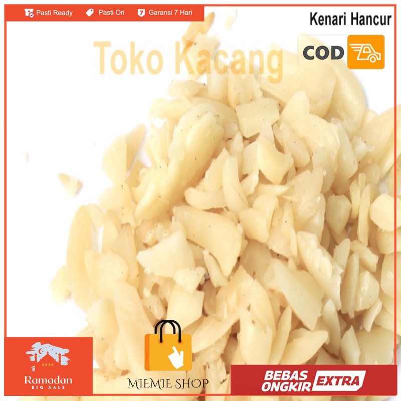 

Kacang Kenari Hancur Kasar 1Kg