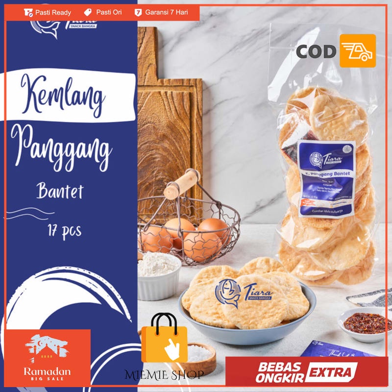 

Kemplang Kerupuk Panggang Bantet Super by Tiara Snack Bangka