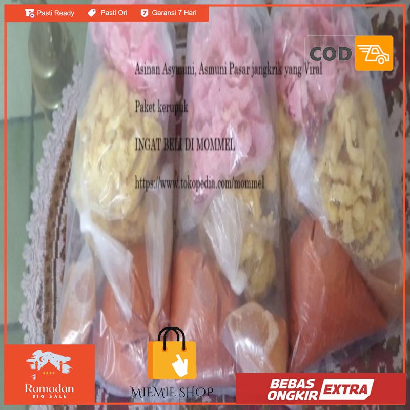 

Kerupuk Bumbu Asinan 78 Hj. Asmuni Pasar Jangkrik Hj. Tati/H. Udin
