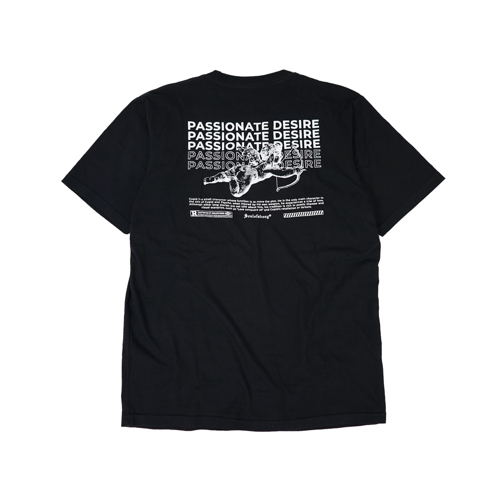 Soulofstrong Cupid T-Shirt Black