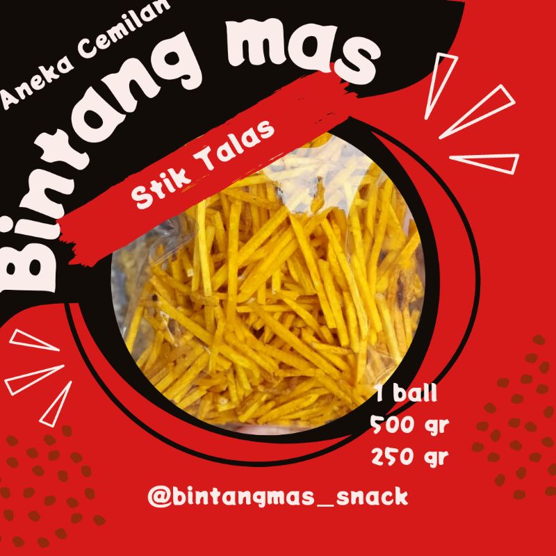 

[PROMO SNACK MURAH] STIK TALAS