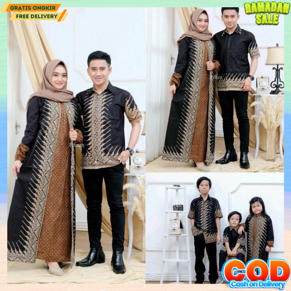 Bju Pesta Lamaran Murah Sarimbit Gms Couple Cwo Cwe Elegan Gamis Kopelan Dewasa 2023 Set Muslim Buju