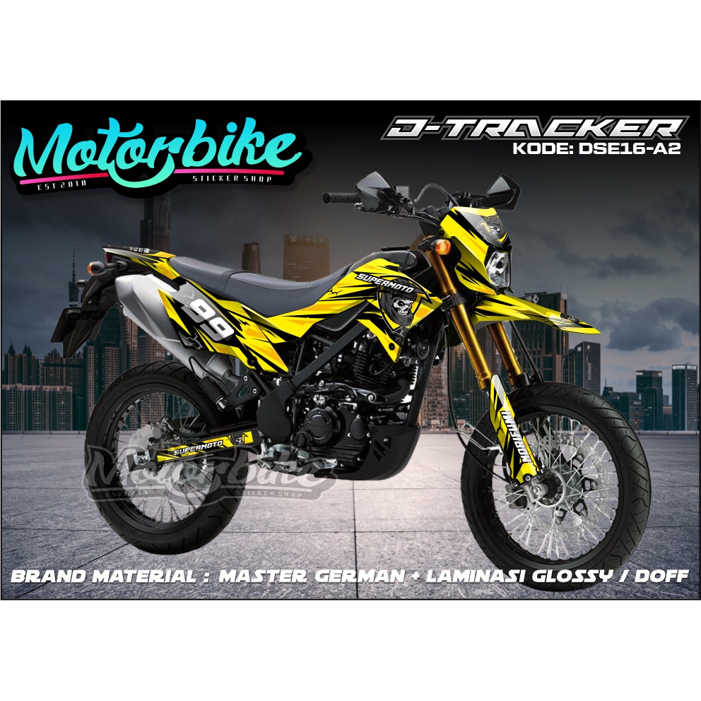 DECAL DTRACKER / DECAL KLX DTRACKER 150 SE / DECAL DTRACKER NEW