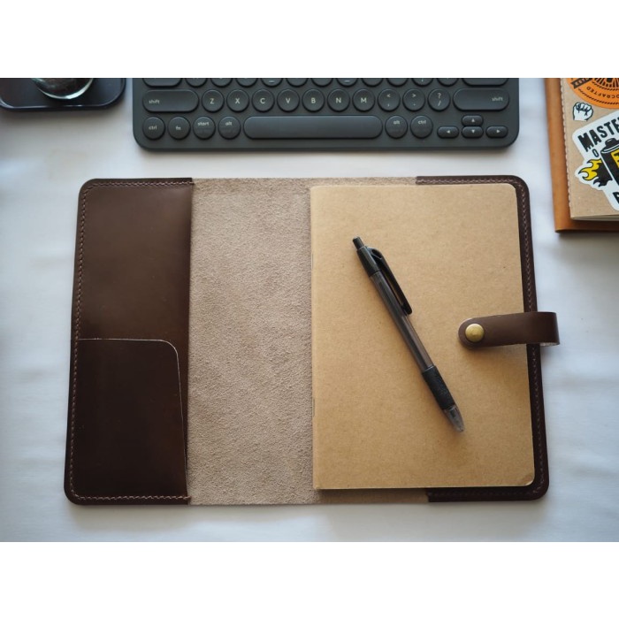 

Terlaris Nbook Cover Book A5 - Leather Cover Book A5 - Sampul Buku A5