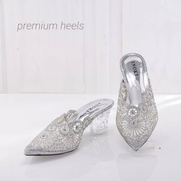 CARRAVELLE  INOKI - sendal/sepatu wanita wedges payet terbaru 36-40 untuk kondangan dan seserahan new model