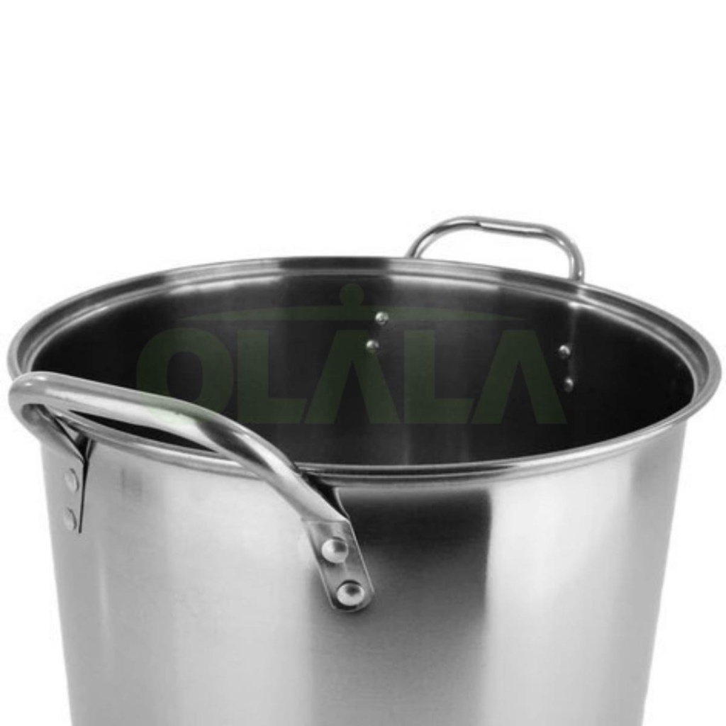 PANCI STOCK POT SET 4 SUSUN + TEKO STAINLESS STEEL MULTIFUNGSI OLL-CH4611