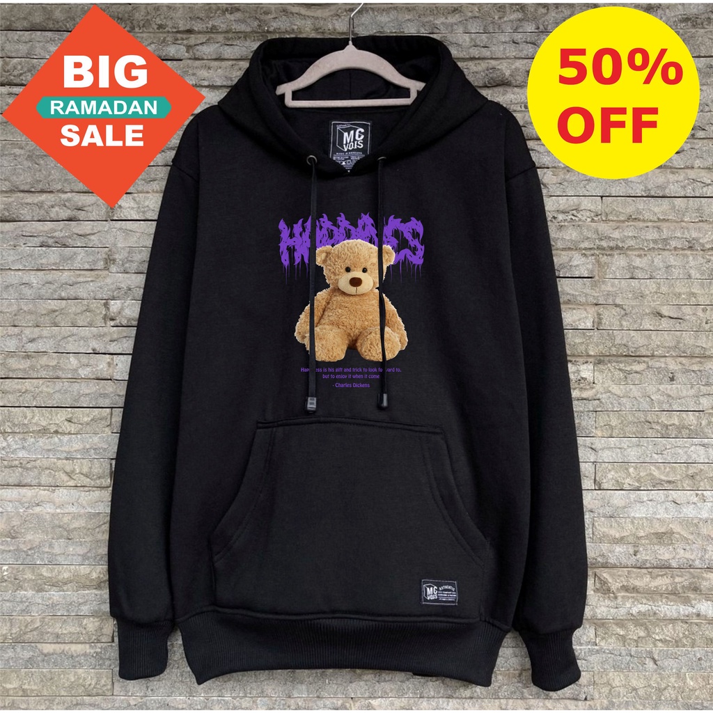 Jaket Hoodie Wanita Sweater Teddy Bear - Crewneck Bear - Krewnek Original Otsky Pria Wanita Terbaru Termurah Terlaris Metal Distro Thxnsmn Cowok Cewek Keren 2022