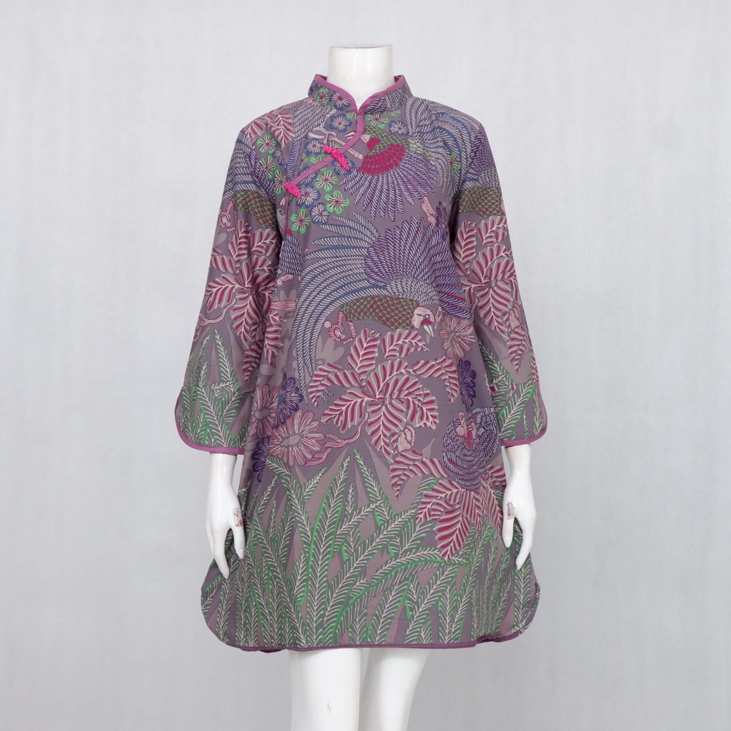 NAILA SARI 01| TUNIK BATIK KRAH SHANGHAI | NAILA DRESS BATIK