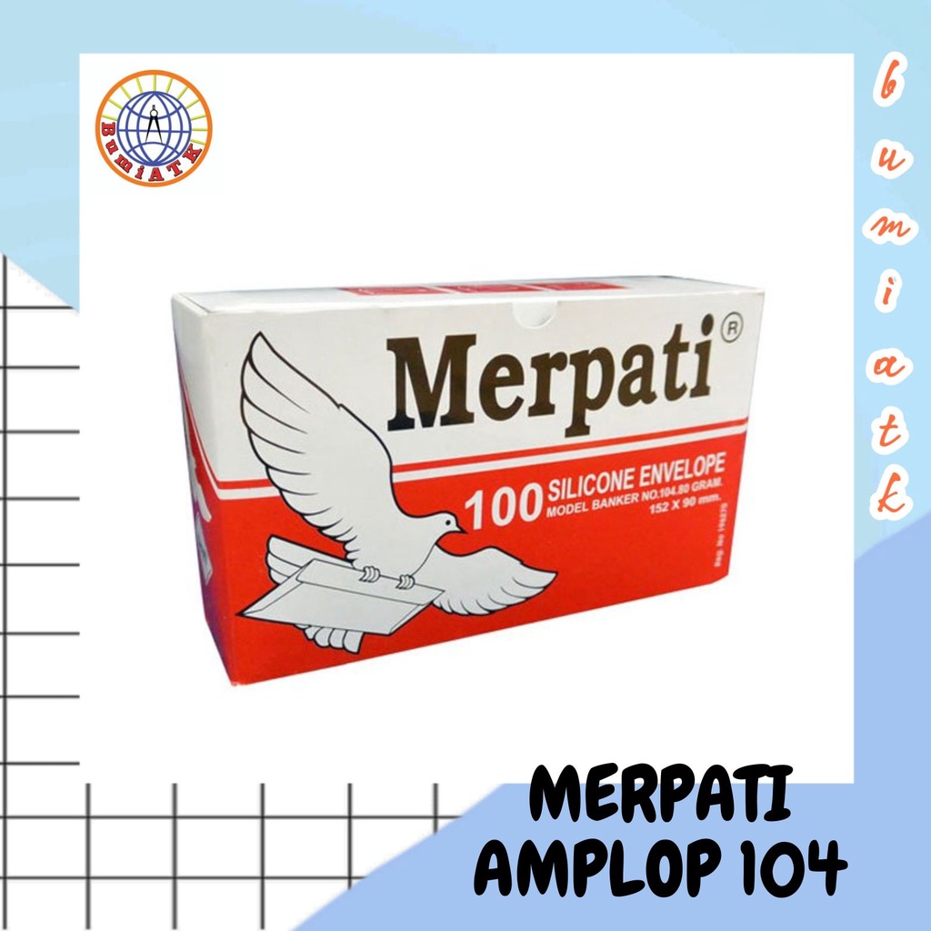 

MERPATI AMPLOP PUTIH UKURAN 104 PER PAK