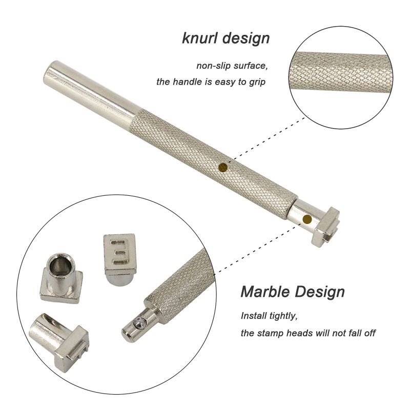 

Nomor 0-9 Letter A-Z 36Pcs Stempel Alfabet Alat Ketok Angka Dan Ketok Huruf Untuk Kerajinan Kulit