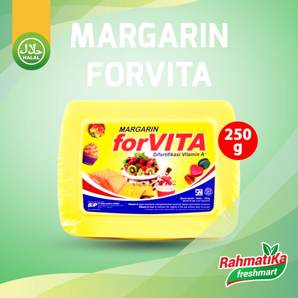 Forvita Margarine 250 gr (Box)