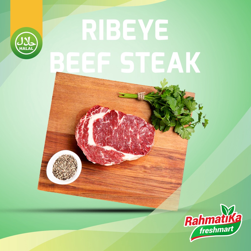 Ribeye Beef Steak / Daging Sapi Steak Rib Eye 150 gr