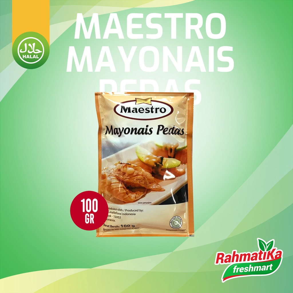 Maestro Mayonaise Pedas 100 gr