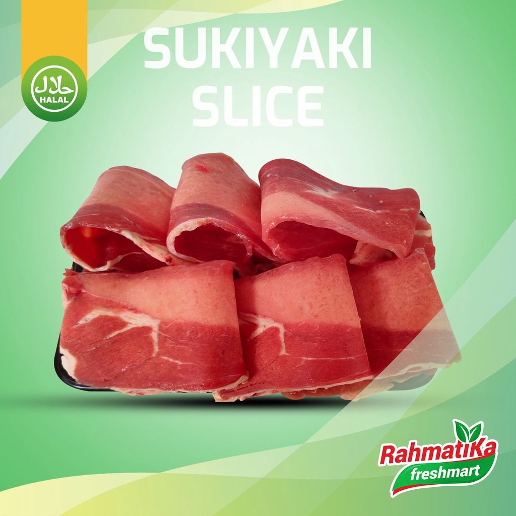 Sukiyaki Slice / Daging Sapi 500 gram