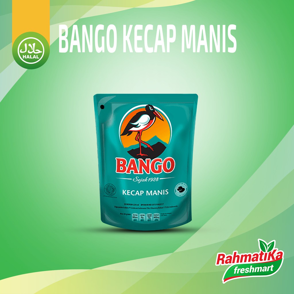 Kecap Bango / Bango Kecap Manis Refill 220 ml