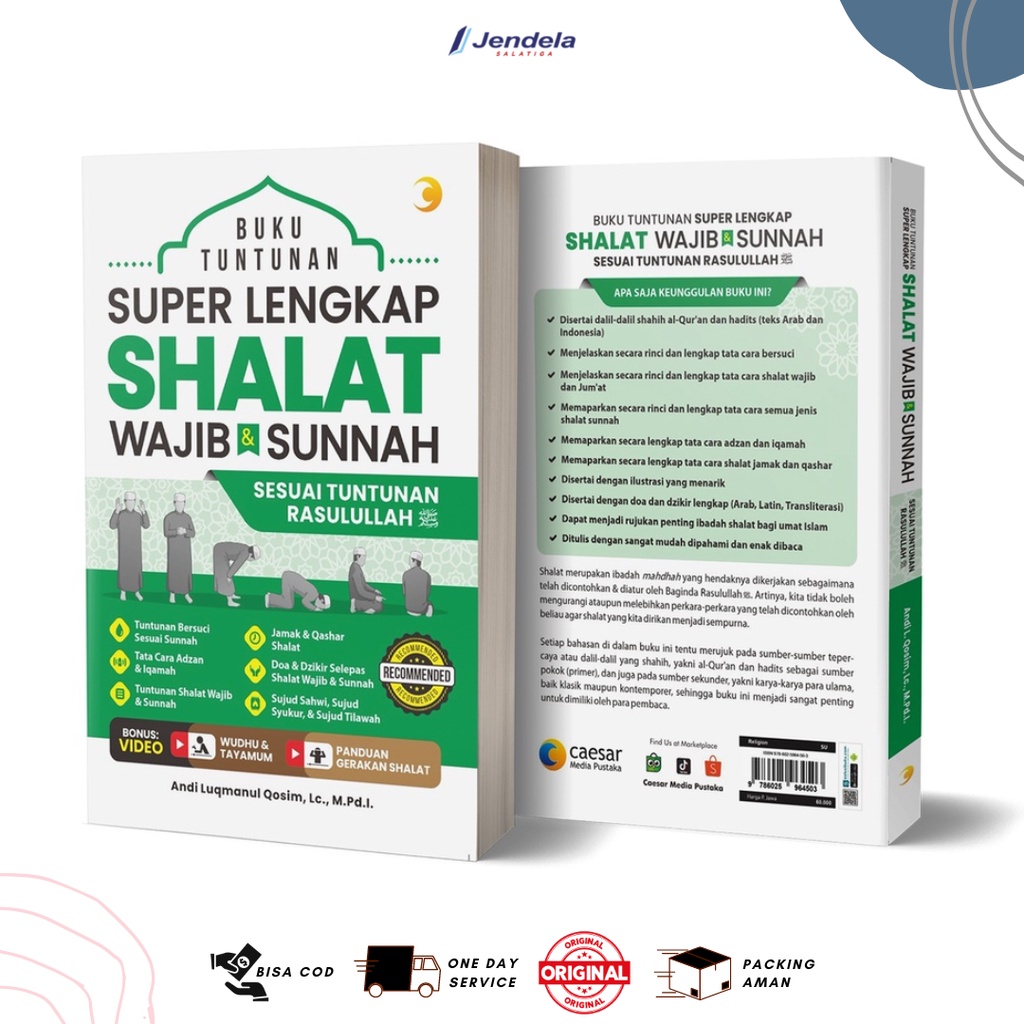 Buku Tuntunan Sholat - Buku Tuntunan Super Lengkap Shalat Wajib & Sunnah by Andi Luqmanul Qosim