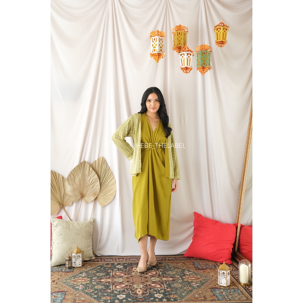 Parvin Set Outer - Pakaian Lebaran Idul Fitri Wanita