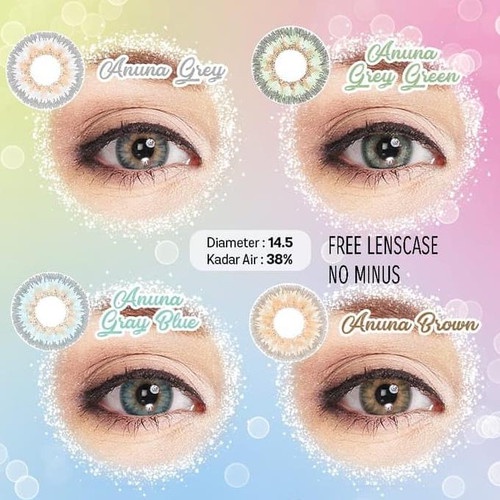 Softlens ANUNA 14.5mm + FREE LENS CASE