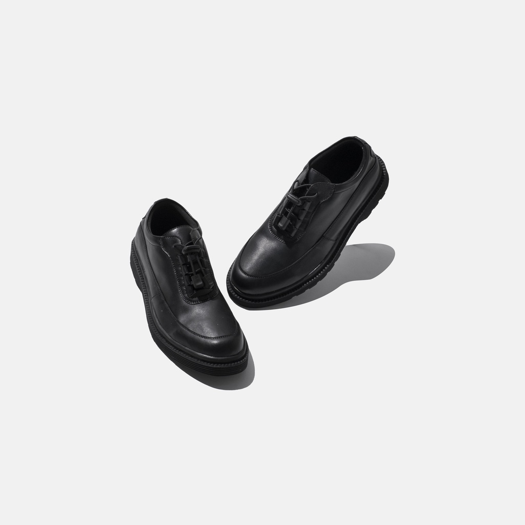 LALAKI FOOTWEAR Sepatu Formal Oxford Pria ALBA MEN Black