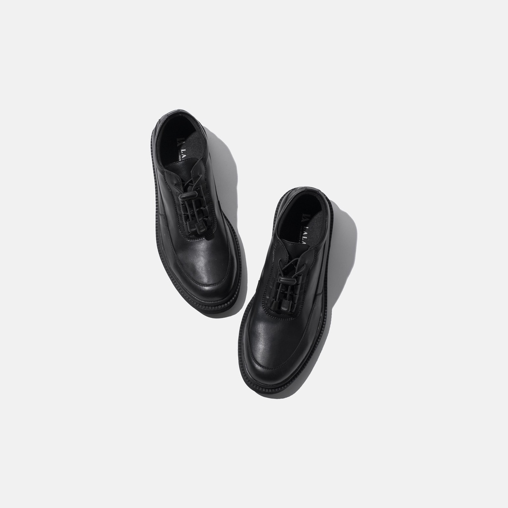 LALAKI FOOTWEAR Sepatu Formal Oxford Pria ALBA MEN Black