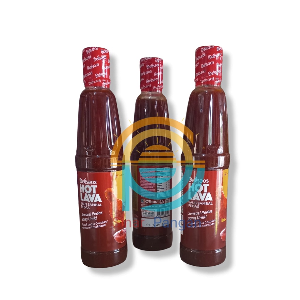 

Mamasuka Delisaos Hot Lava 320 gr Botol