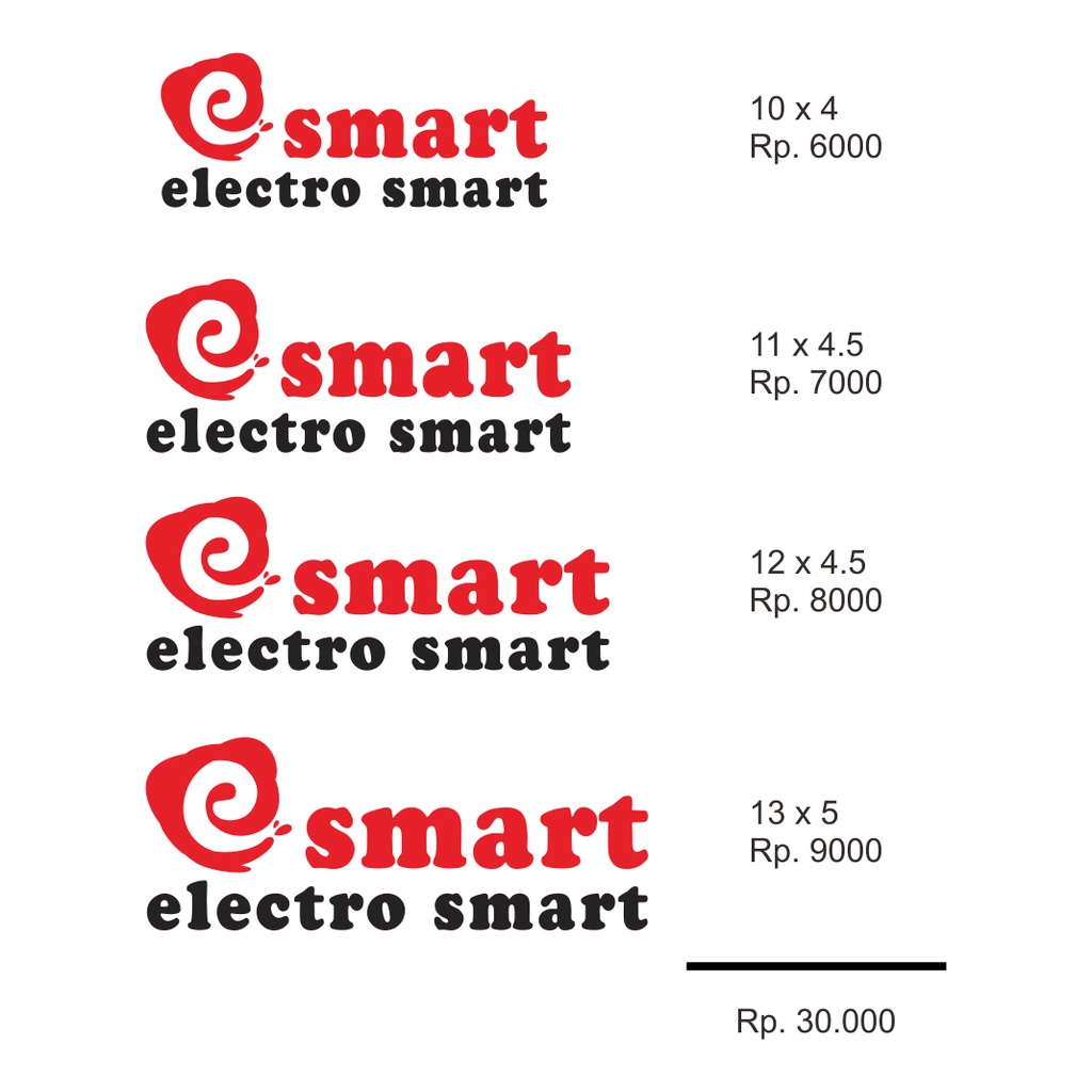 Cutting Sticker Pesanan Khusus Solomoney