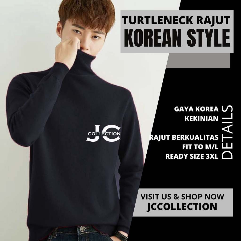 Sweater Pria Turtleneck Rajut Premium – Vindyzie / Knitting Sweater - JCCollections