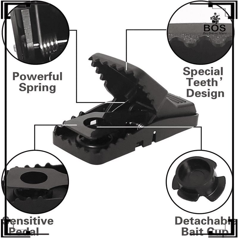 ALAT JEPIT PERANGKAP JEBAKAN TIKUS / JEPRETAN BAHAN PLASTIK TEBAL