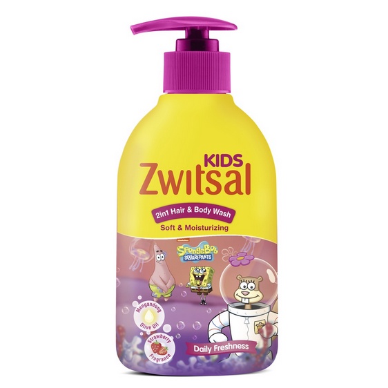 ZWITSAL SOFT & MOISTURIZING KIDS SHAMPOO 300 ML SABUN MANDI CAIR BAYI