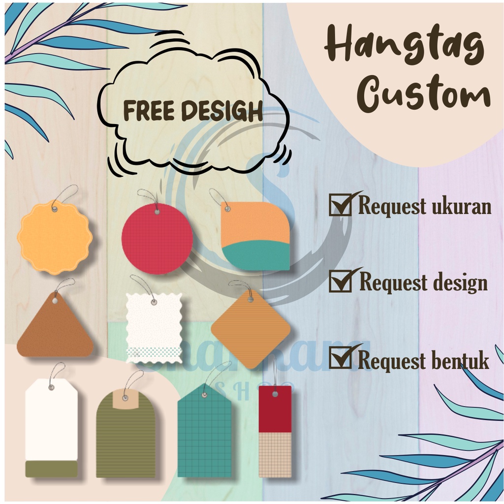

HANGTAG PREMIUM / CUSTOM HANGTAG BAJU / LABEL MEREK BAJU / GANTUNGAN BAJU CUSTOM / LABEL GANTUNGAN PAKAIAN