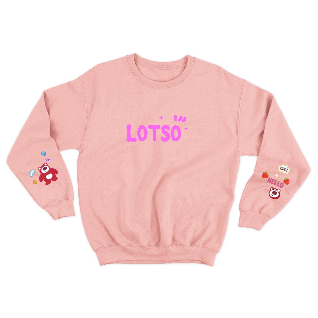 Sweaterpolos Basic Sweater Lost Cuet ( Sablon ) Unisex Pria &amp; Wanita