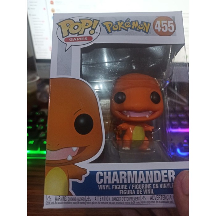 Promo Funko Pokemon Charmander 455 Pop Games Kws Terbaru