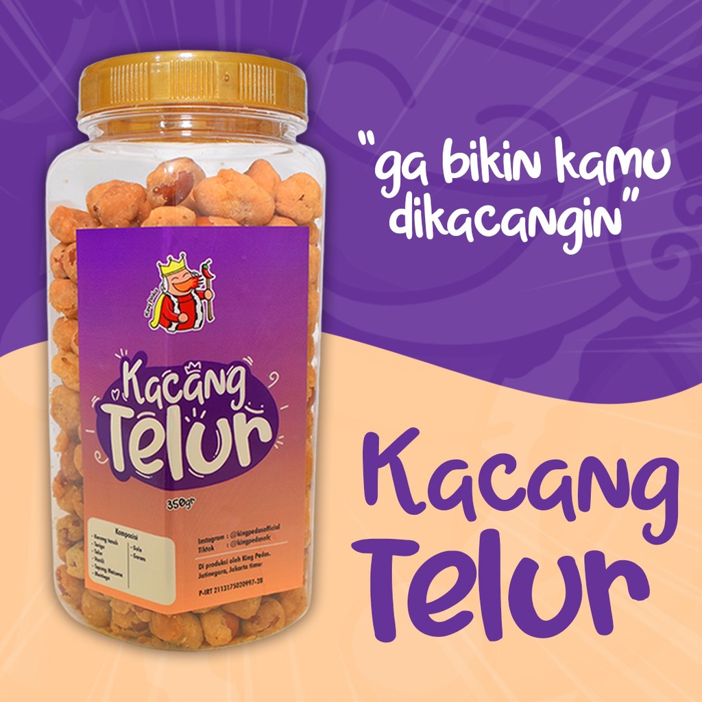 

King Pedas: Kacang Telur