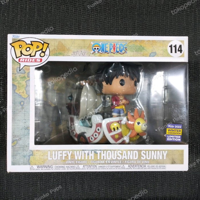 Promo Funko Pop One Piece : Luffy With Thousand Sunny Terbaru