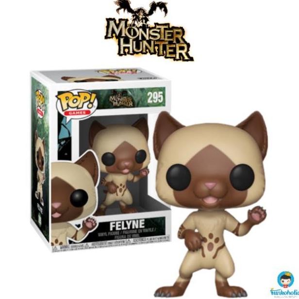 Flash Sale Funko Pop Games Monster Hunter - Felyne #295 Ori Termurah