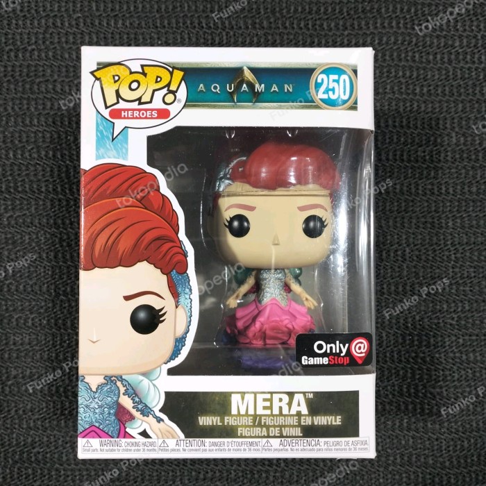 Promo Funko Pop Aquaman : Mera In Gown Terlaris