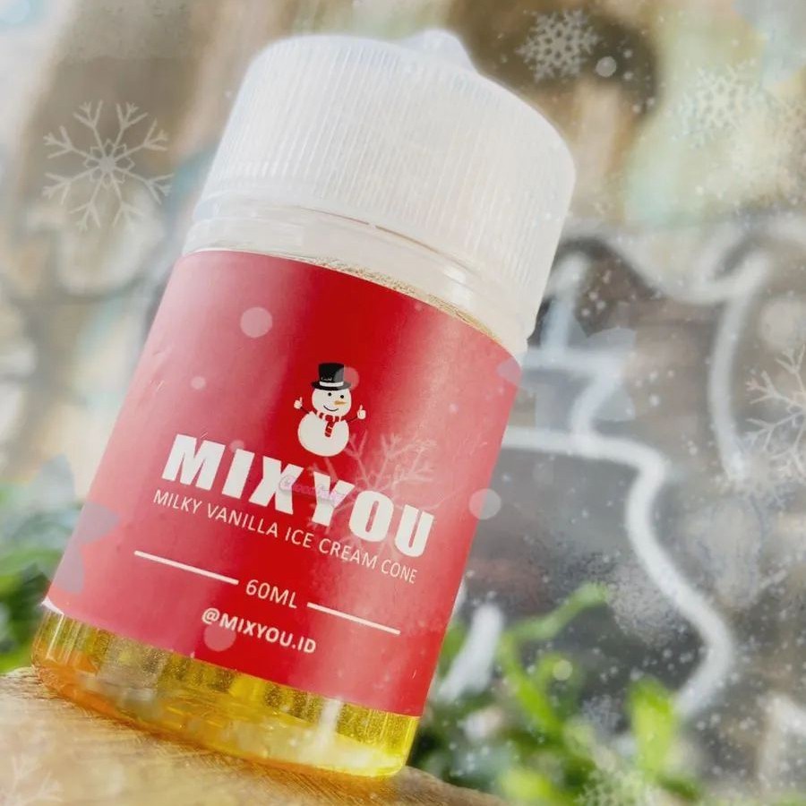 LIQUID MIXYOU MILKY VANILLA ICE CREAM CONE 60ML