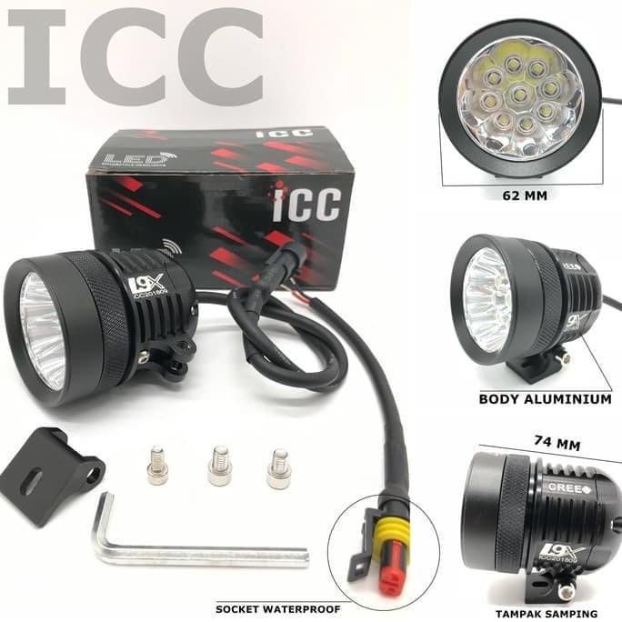 LAMPU TEMBAK L9X | LAMPU SOROT 9 MATA L9X | LED CREE 9 MATA | CWL