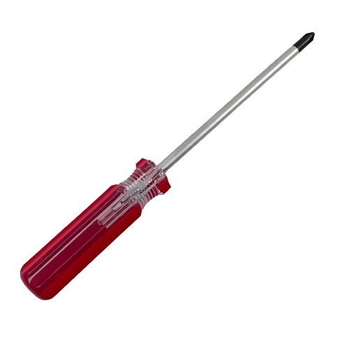 Obeng Plus 4 inch Diameter 5mm Panjang Besi 10cm Magnet